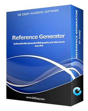 Dr Essay Reference Generator
