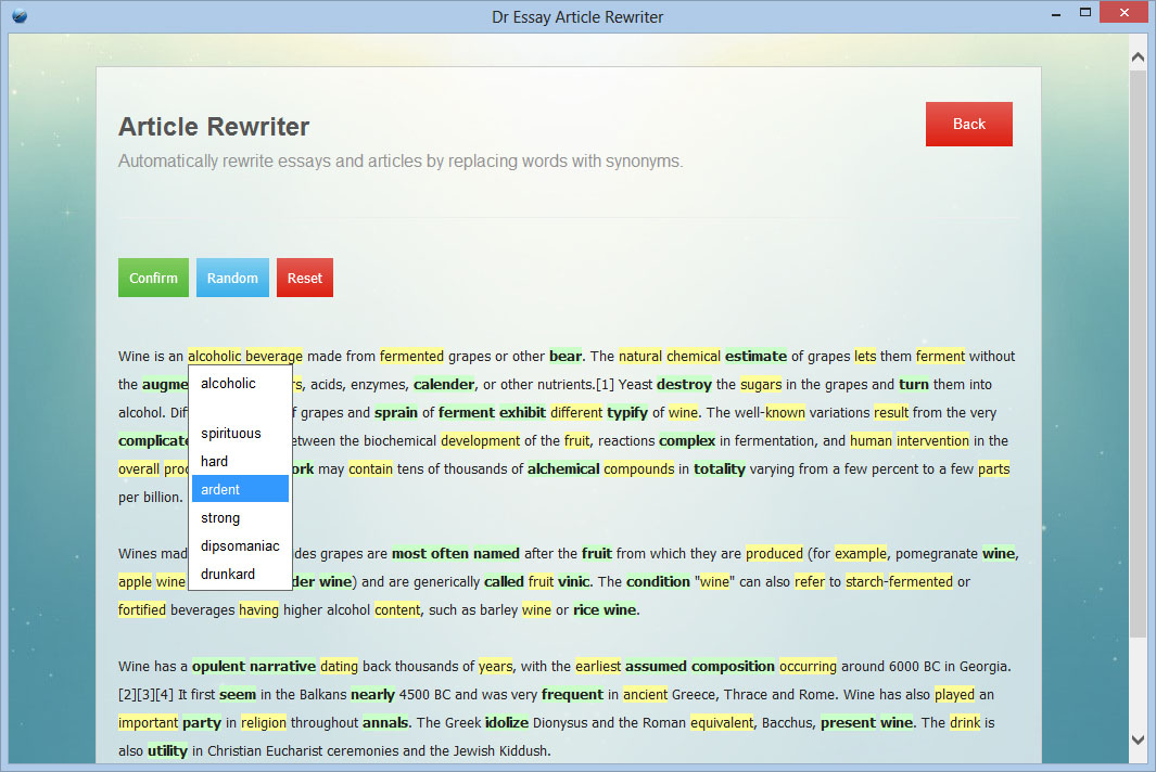 essay checker and rewriter